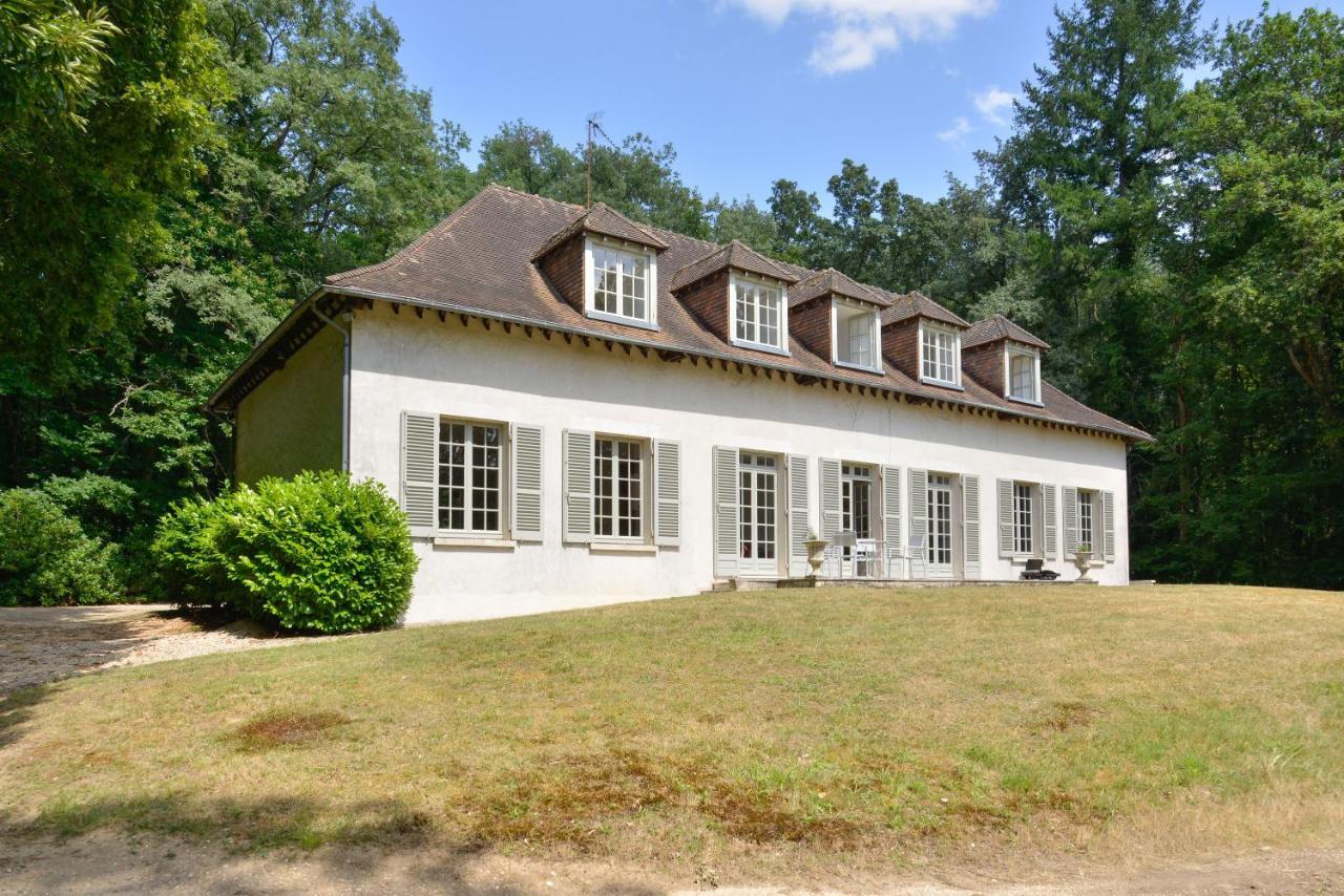 La Genetiere - Grande Maison Avec Etang En Sologne Mery-es-Bois 외부 사진
