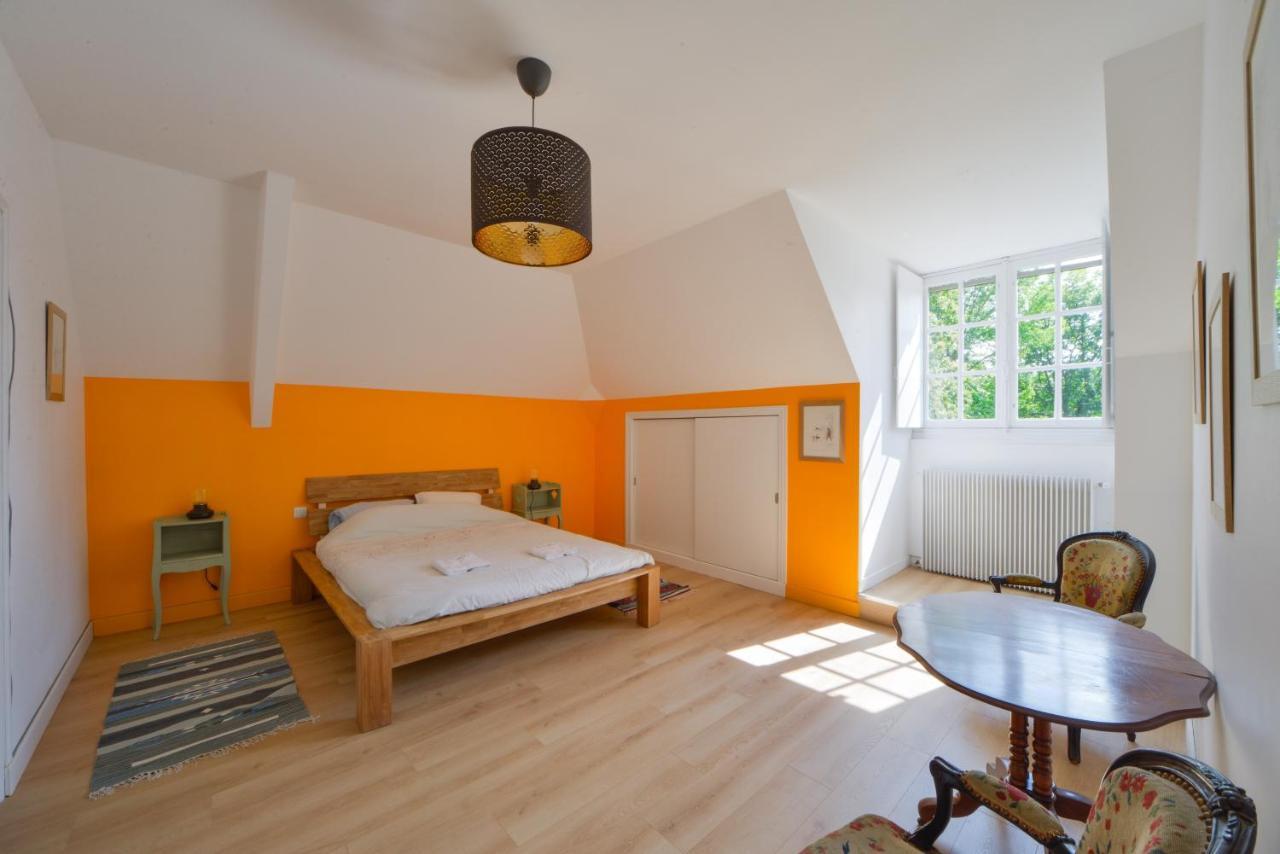 La Genetiere - Grande Maison Avec Etang En Sologne Mery-es-Bois 외부 사진